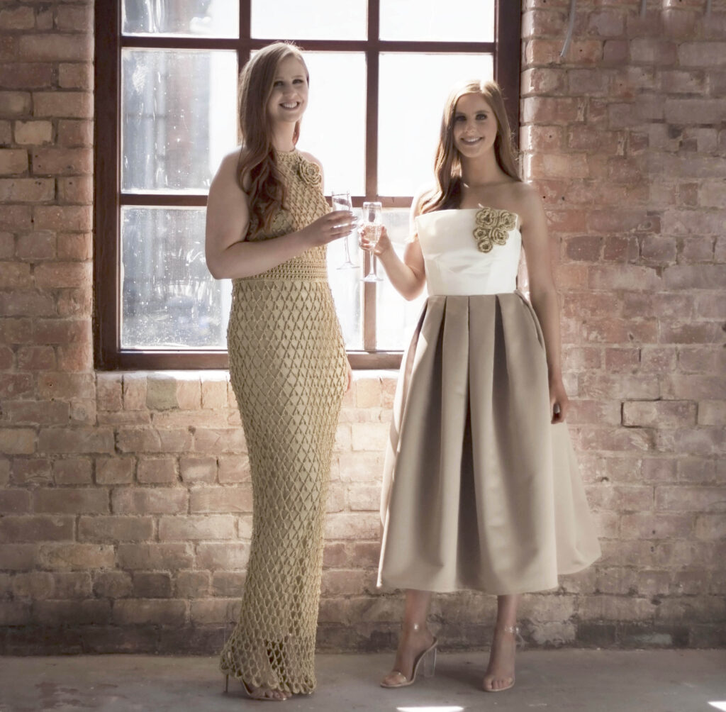The Gold Dress & Sophia 2